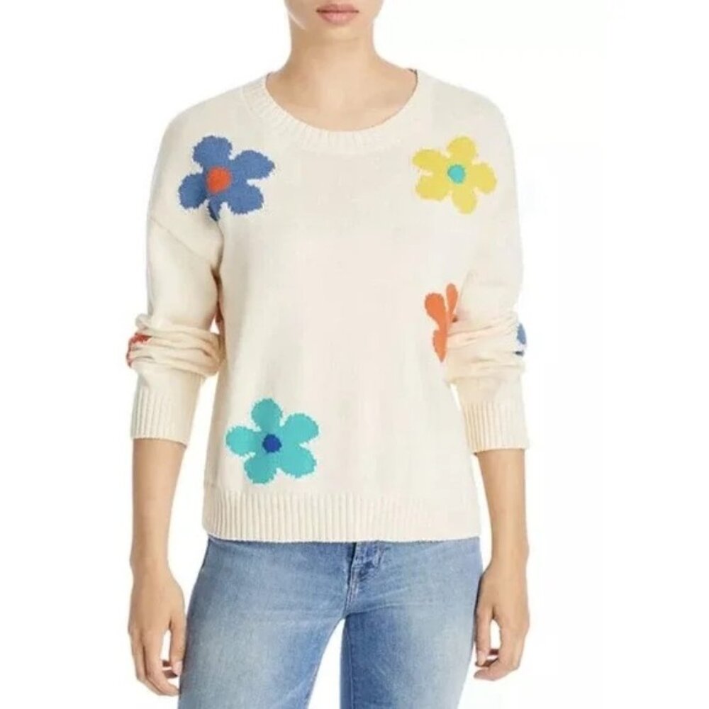 Rails Perci sweater in Oversize Daisy print - Picture 2 of 5